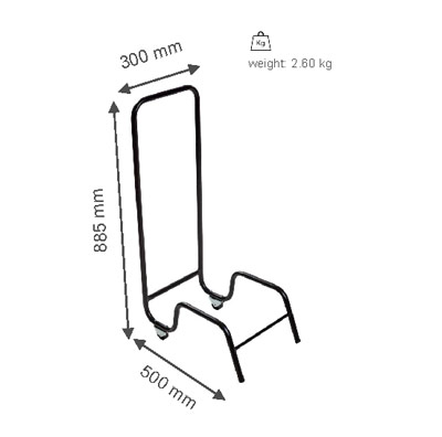 Cinema and theaters booster seats cart - Measures Cinema and theaters booster seats cart - Measures
